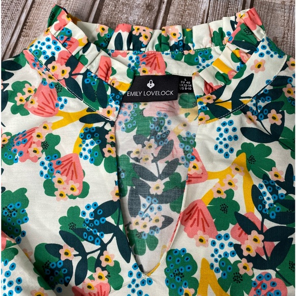 Emily Lovelock Hailey Floral Print Blouse - Picture 3 of 5